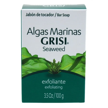 Grisi Bar Soap Seaweed Exfoliating 3.5 Ounce (Pack of 2)
