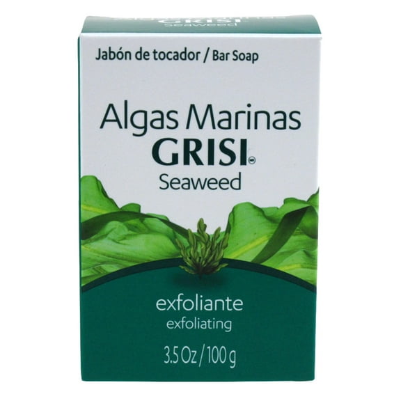 Grisi Bar Soap Seaweed Exfoliating 3.5 Ounce (Pack of 3)