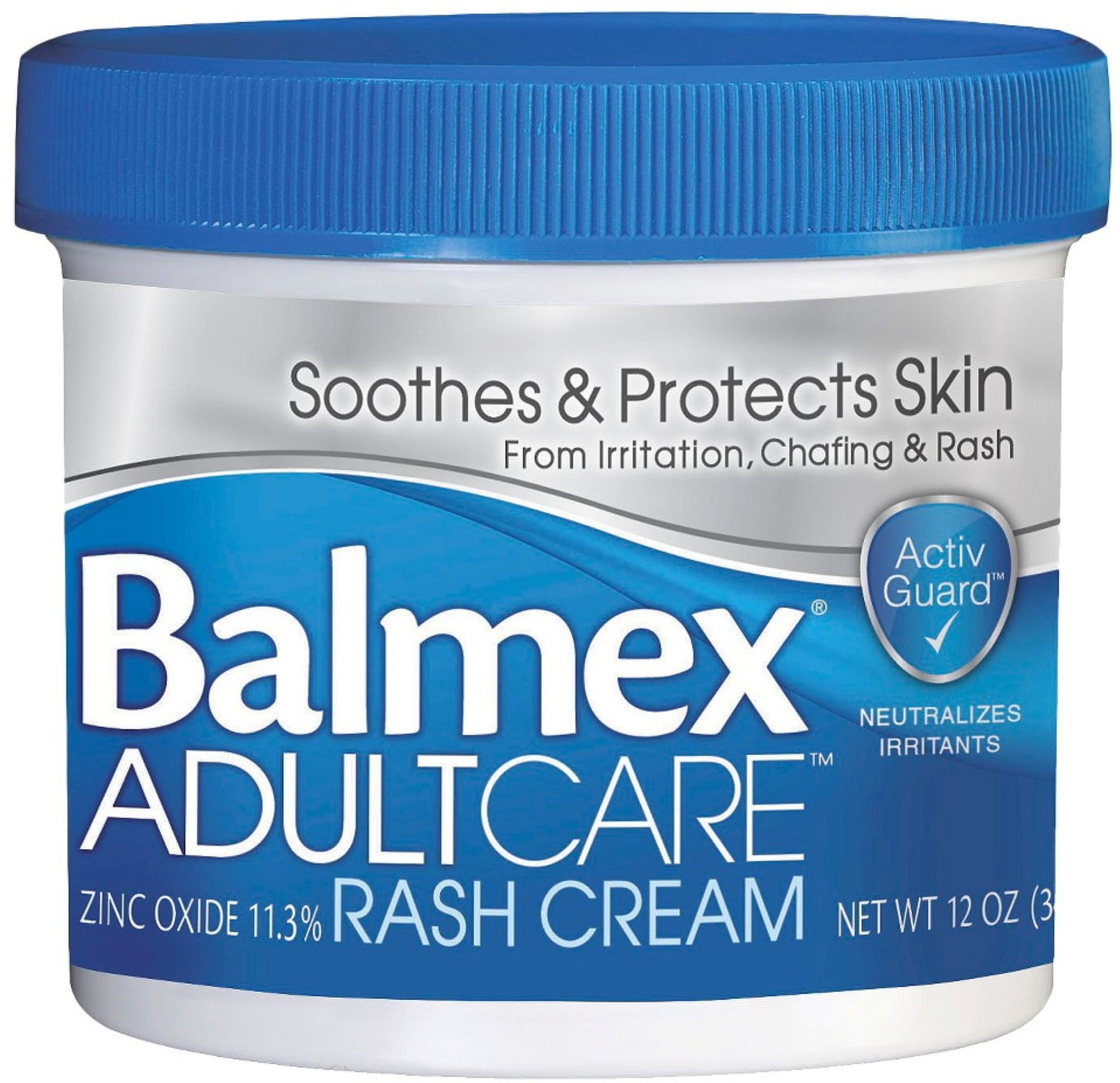 2 Pack Balmex Adult Care Rash Cream 12 oz