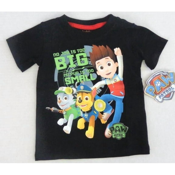 Nickelodeon Paw Patrol Short Sleeve T Shirt Boy Size 5T
