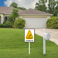 thumbnail image 4 of Eveokoki Slippery Ice Yard Sign with Stake 8x12inch Rustproof Outdoor Aluminum Sign for Yard Garden Lawn Street Outdoor, 4 of 6