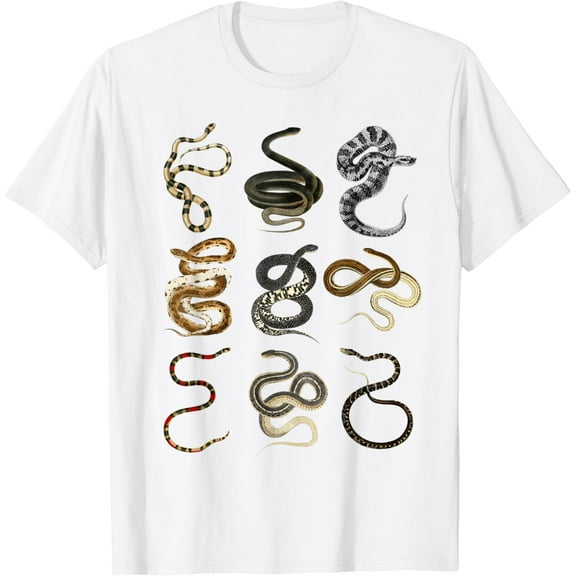 Different Types Of Snakes for snake lovers T-Shirt