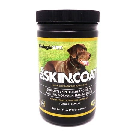 UPC: 0892644000238 | Biologic Vet Bio Skin and Coat – 14 ounces