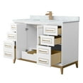 thumbnail image 2 of Wyndham Collection Wch515148s-Nat-Unsmxx Marlena 48" Free Standing Single Basin Vanity Set, 2 of 7