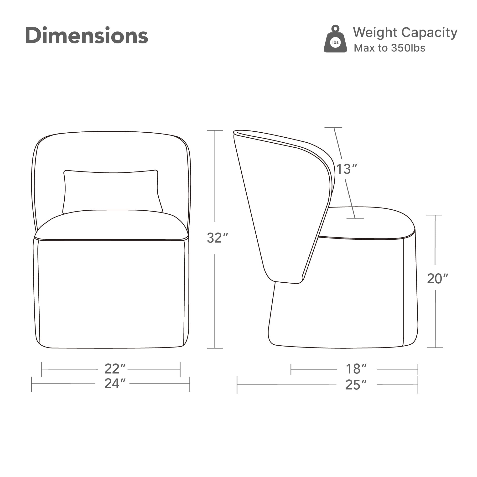Spruce & Spring Rolling Dining Chairs, Spill-Proof & Stain Resistant Barrel Armchair with Casters, Modern Upholstered Seat and Removable Back Support Pillow for Kitchen Living Room, Green
