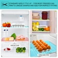 thumbnail image 3 of 16 Pcs Refrigerator Liners Mats Washable, Refrigerator Mats Liner Waterproof Oilproof, Fridge Liners for Shelves, Cover Pads for Freezer Glass Shelf Cupboard Cabinet Drawer (4 Color Mixed), 3 of 12