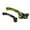 6813-0208 Black/Green, variant on TORC1 Racing Vengeance V2 Flex Front Brake Lever Black/Yellow