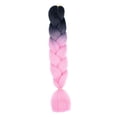 thumbnail image 2 of Pelo trenzado Jumbo, torcida, extensión portátil DIY de 23,62 pulgadas, sintética ombre para fiesta, boda, rendimiento B4, 2 of 9