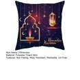 thumbnail image 3 of YAOMOBB Housse de Coussin Décorative Motif Exquis Lavable Texture Fine Imprimé Lune Étoile, 3 of 6