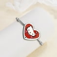 thumbnail image 4 of Hello Kitty Women's bracelet, heart-shaped snake bone bracelet, snake chain bracelet, fashion bracelet jewelry gift, suitable for women girls, 4 of 5
