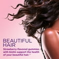 thumbnail image 4 of (2 pack) Nature's Bounty Hair Skin and Nail Vitamins With Biotin, Women's Multivitamin, Strawberry Gummies, 90 Ct, 4 of 8