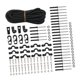 thumbnail image 3 of Kit de montaje para cubierta de kayak con presillas para cubierta, cordón elástico y gancho para cordón elástico para equipo, kit de almacenamiento pa, 3 of 8