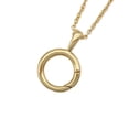thumbnail image 2 of Gold Cable Necklace with Circle Charm Holder by Bead Landing, 2 of 4