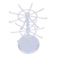 thumbnail image 1 of Torres De Joyería De 2 Niveles, Soporte Para Joyas, Plataforma Giratoria De 360 ​​​​grados, Soporte De Exhibición Para Collares, Pulseras, Pendientes, Anillos, Relojes,, 1 of 7