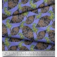 thumbnail image 3 of Soimoi Purple Rayon Fabric Fruits Decor Fabric Printed Yard 56 Inch Wide, 3 of 3