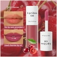Guoxxzi Crystal Jelly Lip Oil, Fruit Flavoured Hydrating Honey Lip Glow