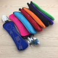 thumbnail image 5 of Cubiertos de Camping Cubiertos de Acero Inoxidable [Palillos, Tenedor, Cuchara] con Bolsa de Neopreno Ideales para Viajar y Acampar (Juego de 3), Fontainebleau, 5 of 5