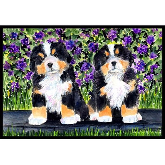 Bernese Mountain Dog Doormat - 24 x 36 in.