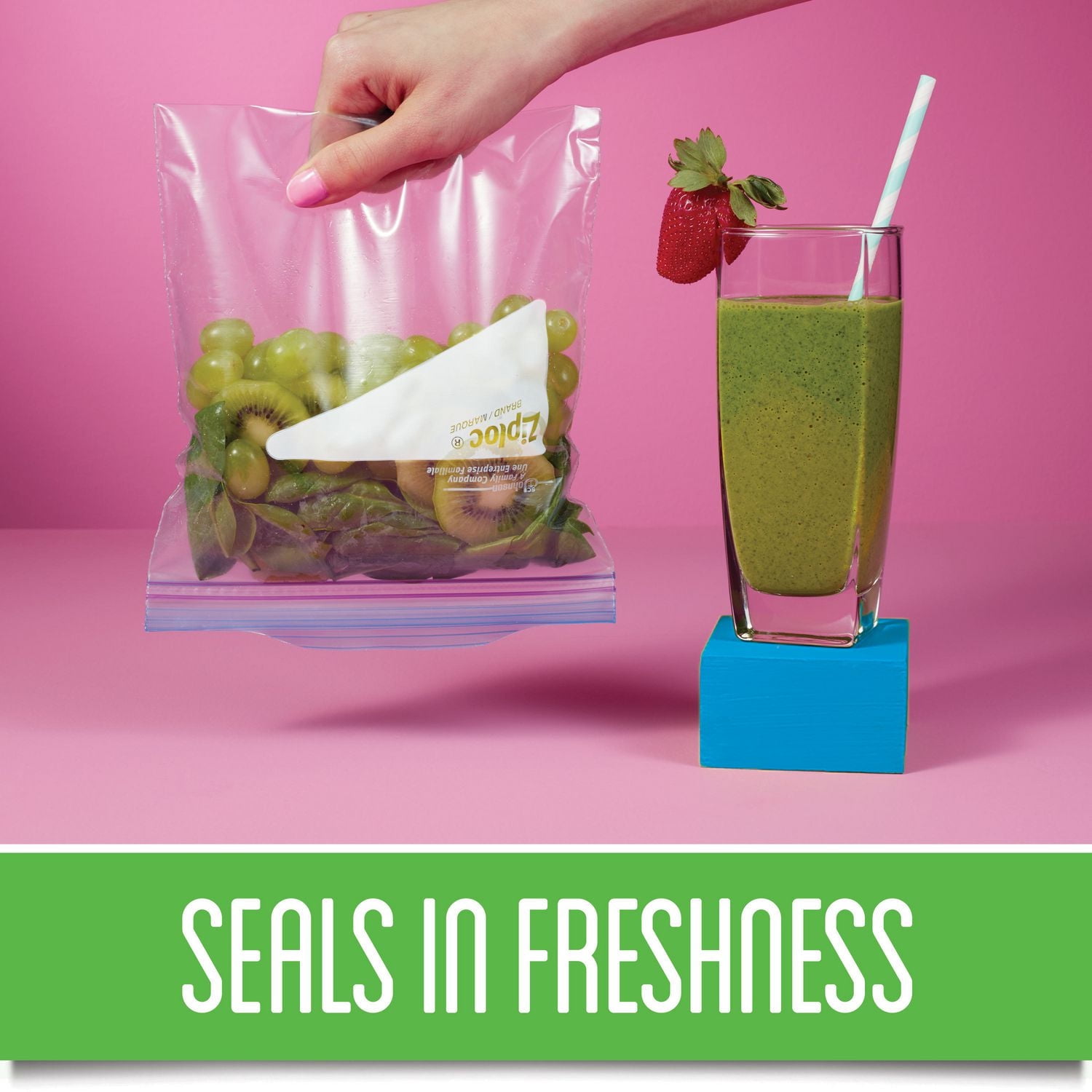 Ziploc Freezer Bags Medium 3 Pack, 3 x 34 Bags