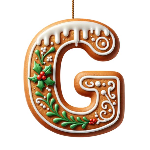 26 Letters Christmas Tree Decoration Pendant Christmas Tree Ornaments Personalized DIY Christmas Ornaments Christmas Decoration Xmas Tree Hanging Decor Feature