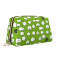 thumbnail image 2 of Xecao Funny Sheep Doing Yoga Print Fashion Makeup PVC Bag Large Capacity Travel Cosmetic Bag for Women Organizer Toiletry Clutch, 2 of 8