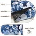 thumbnail image 6 of 6'x9' Area Rugs, Navy Blue Spring Floral Indoor Outdoor Area Rug for Living Room Bedroom, Summer Flowers Abstract Art Washable Bathroom Rugs Kitchen Floor Carpet Mats Home Decor Aesthetic, 6 of 8