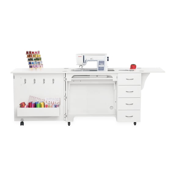 Arrow Harriet Sewing Cabinet Ash White