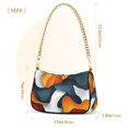 thumbnail image 3 of FORMRS Womens Shoulder Bag with Chain Strap Clutch Purse Cute Tote Handbag, Abstract Wavy, 3 of 7