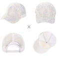 thumbnail image 3 of LINLIN Baseball Hat, Fashion Diamond Studded Baseball Cap Personality Rhinestone Cap Outdoor Sun Shade Cap for Men Women Peaked Cap Sports Cap, 3 of 5