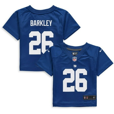 

Infant New_York_Giants Saquon Barkley Royal Game T-shirt