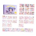 thumbnail image 1 of Livre d'Autocollants pour Visage Activités Mode Plus de 80 Visages et 300 Autocollants Robe Mode Fille, 1 of 7