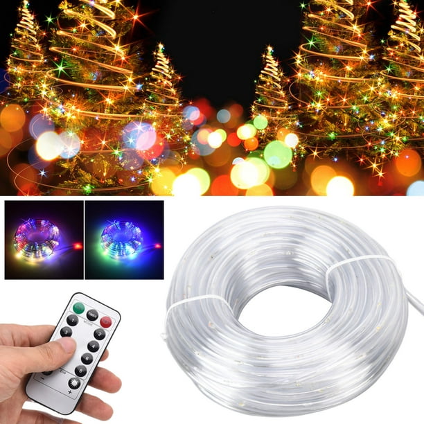 Éclairage de Noël - Guirlande lumineuse LED - Étoiles LED avec télécommande  - Cordon