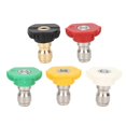 thumbnail image 2 of 5PCS High Pressure Washer Spray Nozzle 1/4in Quick Connect 5 Colors 5 Angles for Karcher K025#, 2 of 4