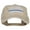 Khaki, variant on Thin Blue Line Silver USA Flag Embroidered Washed Cap - Black OSFM