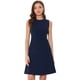 thumbnail image 1 of Vestido de trabajo para mujer Allegra K sin mangas A-line Azul oscuro XS, 1 of 6