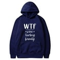 thumbnail image 2 of AOOCHASLIY Women Winter Coat Fashion Women's Letter Fashion Brushed Hooded Casual Sweatshirt, 2 of 5