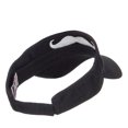 thumbnail image 3 of Mustache Embroidered Brushed Sun Visor - Black OSFM, 3 of 5