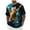 Dark Blue^, variant on Jjayotai Mens T Shirts, Men's Novelty Animal Graphic Shirt, Starry Night Printed Tops, Mens Shirts Tee Shirts Blue^2 M