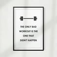thumbnail image 2 of Designs ByLITA Workout Inspiration 5 x 7 UNFRAMED Print Workout Motivation Wall Art, 2 of 2