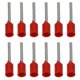 thumbnail image 3 of 1000 Uds Terminal de extremo de cable de Pin aislado terminales preaislados de PVC de cobre para iluminación de transporte E1012, 3 of 5