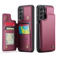 thumbnail image 1 of Funda para Samsung Galaxy A54 5G con tarjetero, funda tipo cartera para hombre y mujer con bloqueo RFID, funda de piel resistente con cierre magnético y función atril, a prueba de golpes, 1 of 10