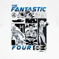 thumbnail image 2 of Fantastic Four Black and White Panels T-Shirt-3XLarge, 2 of 2