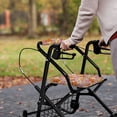 thumbnail image 4 of HELLHERO Retro Daisy Walker Covers and Rollator Walker Seat Back Cover for Seniors Adult Non-Slip Cover Easy to Install for Seniors Men Women, 4 of 7