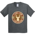 thumbnail image 3 of Inktastic Deer Hunting I Came I Saw I Took Him Home Youth T-Shirt, 3 of 5