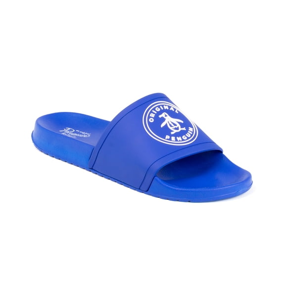 Sandalia Slides Color Azul Talla 27