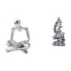 thumbnail image 1 of Figura de pensador abstracto, estatua de Guan Yin, escultura artística de piedra de resina, adorno artesanal hueco, estilo tradicional, adecuada para, 1 of 8