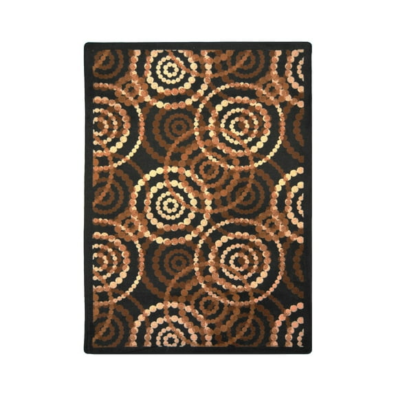 Kid Essentials - Teen Area Rugs Dottie, 5'4" x 7'8", Desert