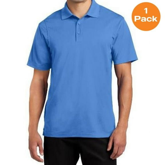 Sport-Tek TST650 Tall Micropique Sport-Wick Polo, Blue Lake, LT, Big and Tall Polo Shirts