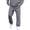 20#Gray, variant on Athletic Trousers for Men Solid Sweatpants Jogger Elastic Waist Side Pockets Soft Breathable Material Fall Fahion Outfits