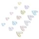 thumbnail image 3 of Decoración de uñas en forma de corazón, brillo tridimensional, adorno de uñas de moda brillante para mujeres, 3 of 14